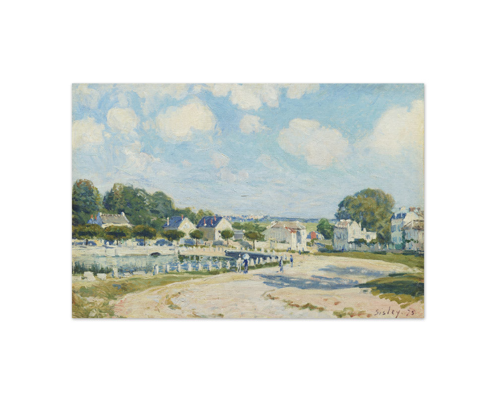 Watering Place at Marly by Alfred Sisley - Compact / Full Bleed / No Frame