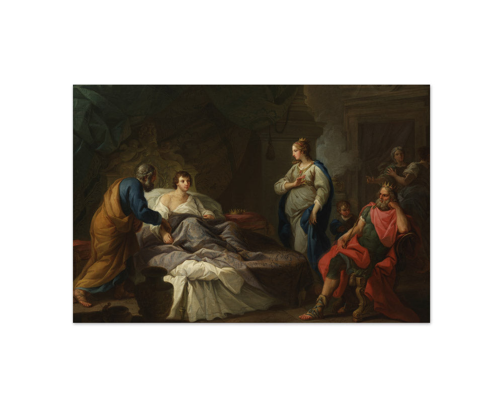 Antiochus Yearning for Stratonice by Stefano Pozzi - Compact / Full Bleed / No Frame
