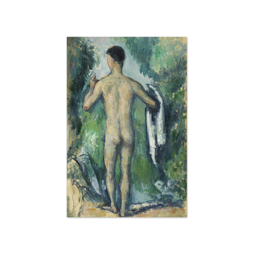 Standing Bather, Seen from the Back by Paul Cezanne - Compact / Full Bleed / No Frame