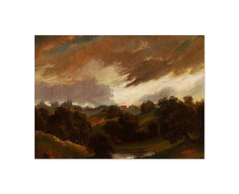 Hampstead, Stormy Sky by John Constable - Compact / Full Bleed / No Frame