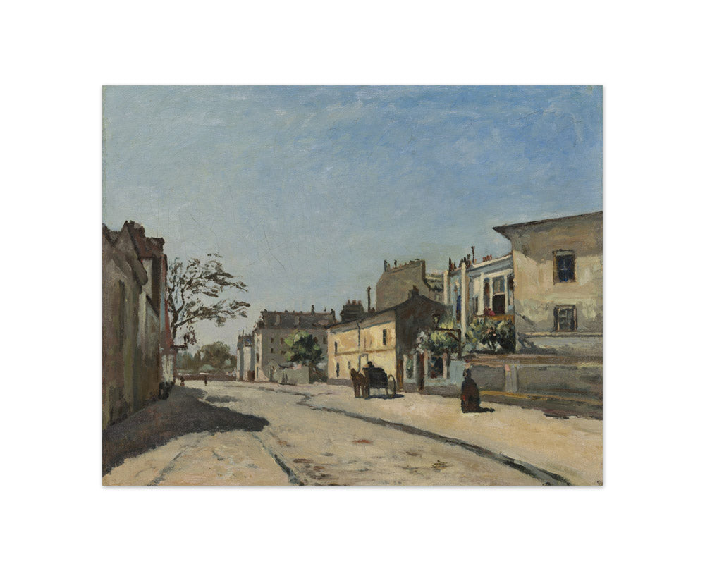 French Street Scene by Edouard Béliard - Compact / Full Bleed / No Frame