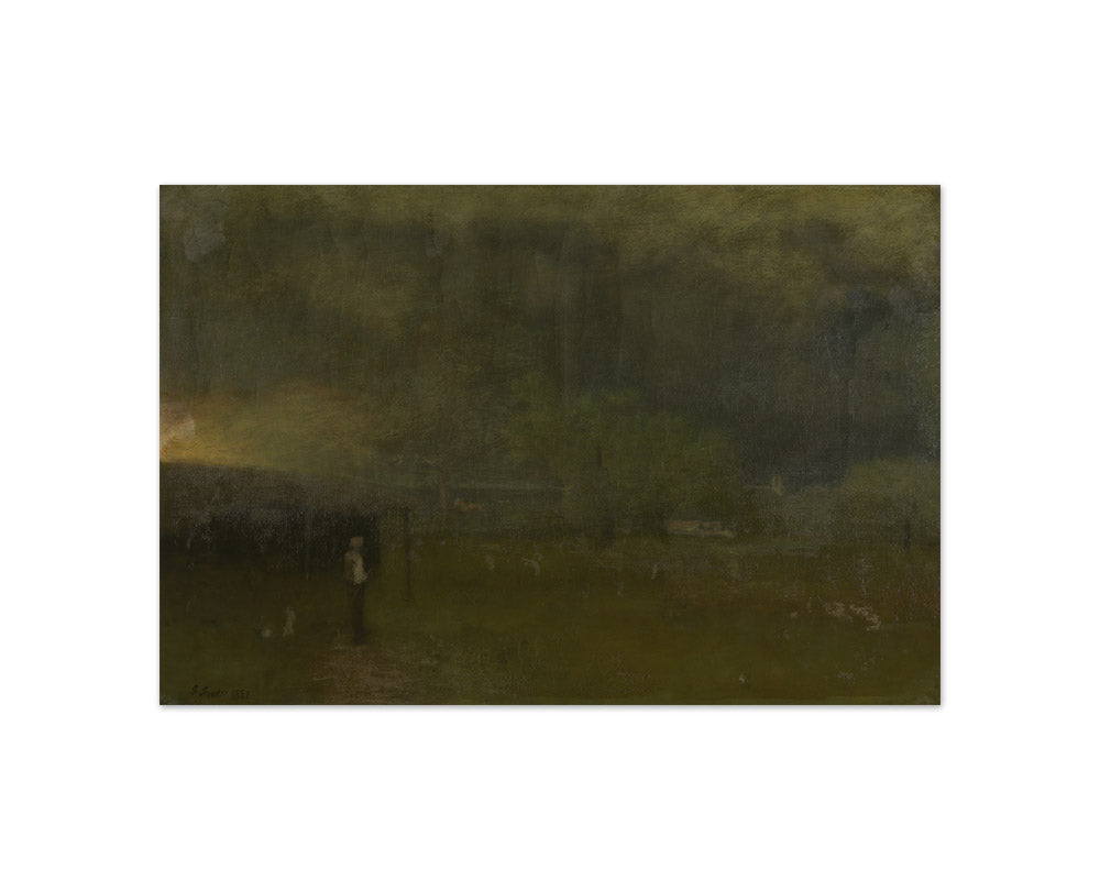 Threatening by George Inness - Compact / Full Bleed / No Frame