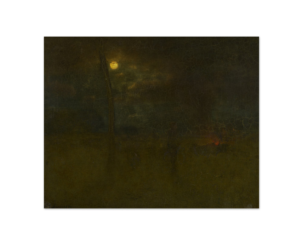 The Moon at Night by George Inness - Compact / Full Bleed / No Frame