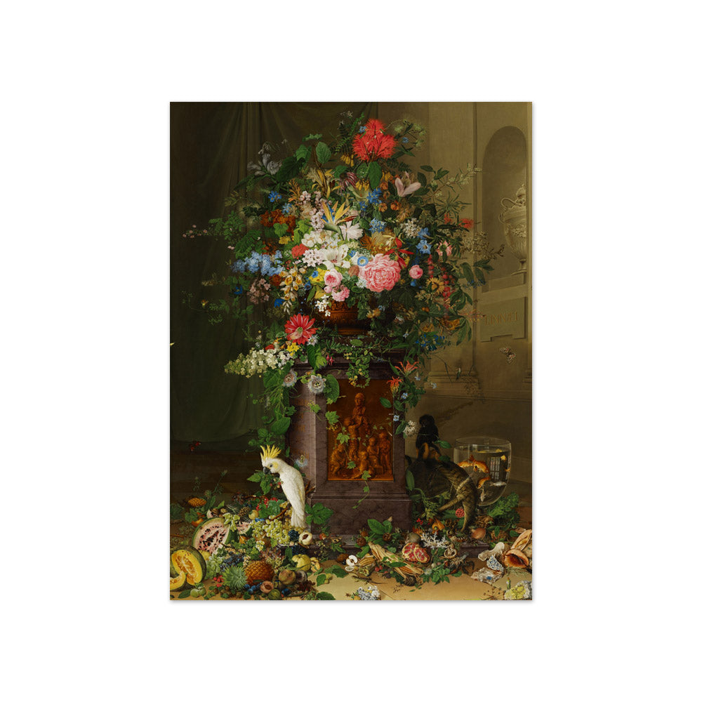 Homage to Jacquin ("Jacquin's Monument") by Johann Knapp - Compact / Full Bleed / No Frame