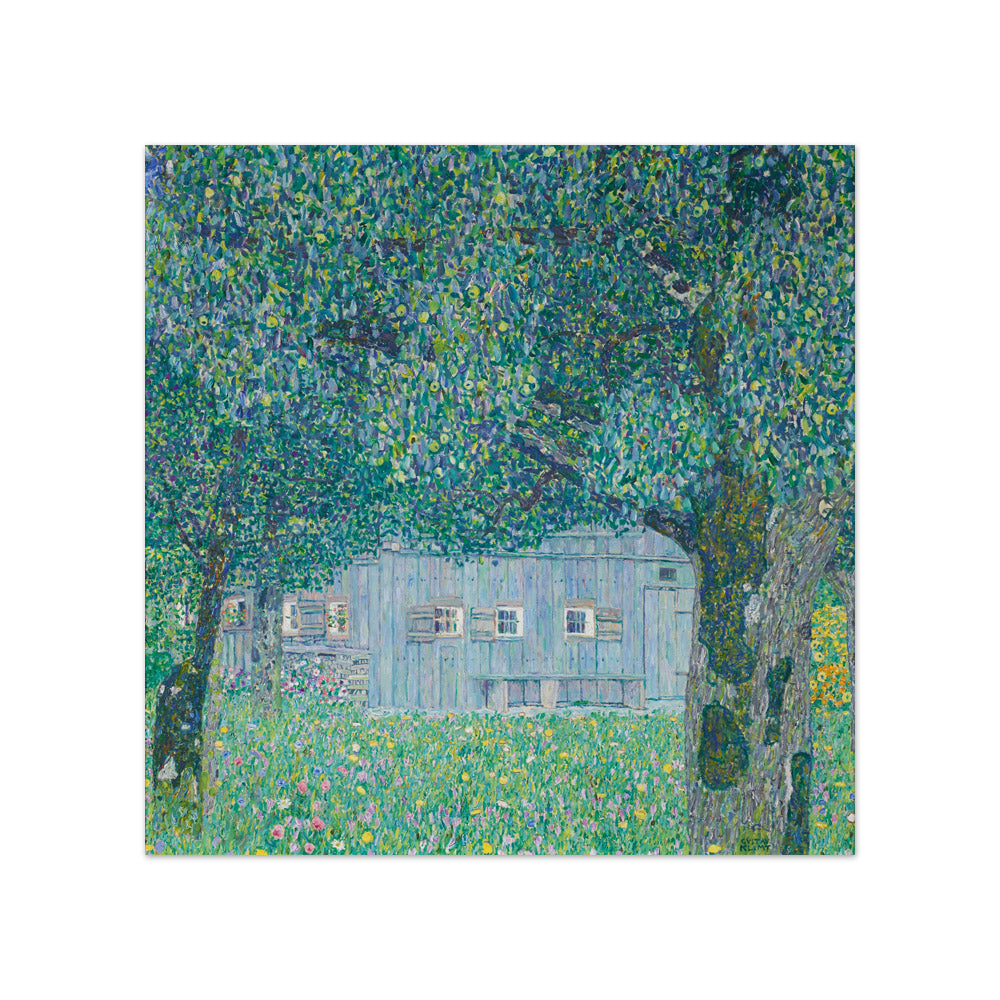Upper Austrian Farmhouse by Gustav Klimt - Compact / Full Bleed / No Frame