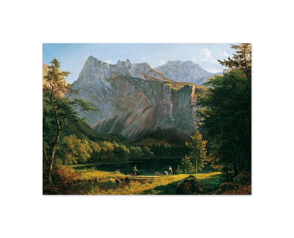 The rear Langbathsee by Josef Feid - Compact / Full Bleed / No Frame