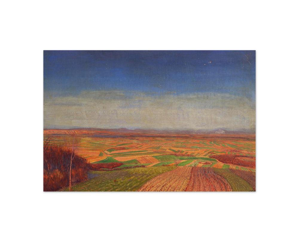 Marchfeld from Bisamberg by Ernst Eck - Compact / Full Bleed / No Frame