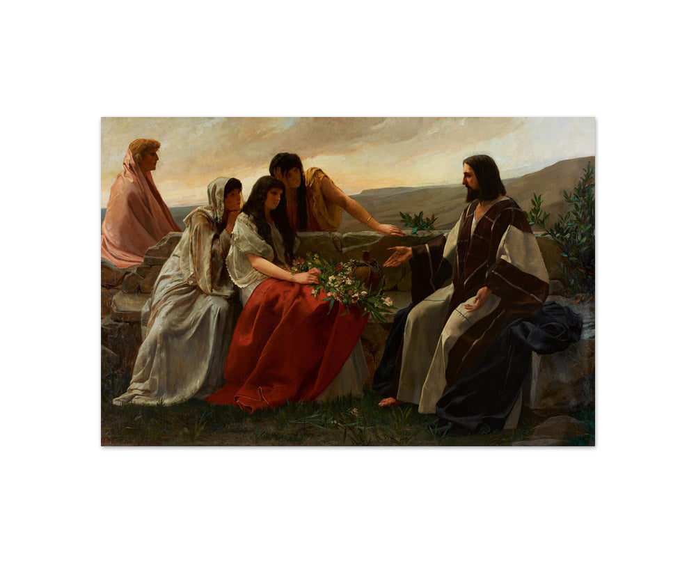 Christ and Women by Alexander Demetrius Goltz - Compact / Full Bleed / No Frame