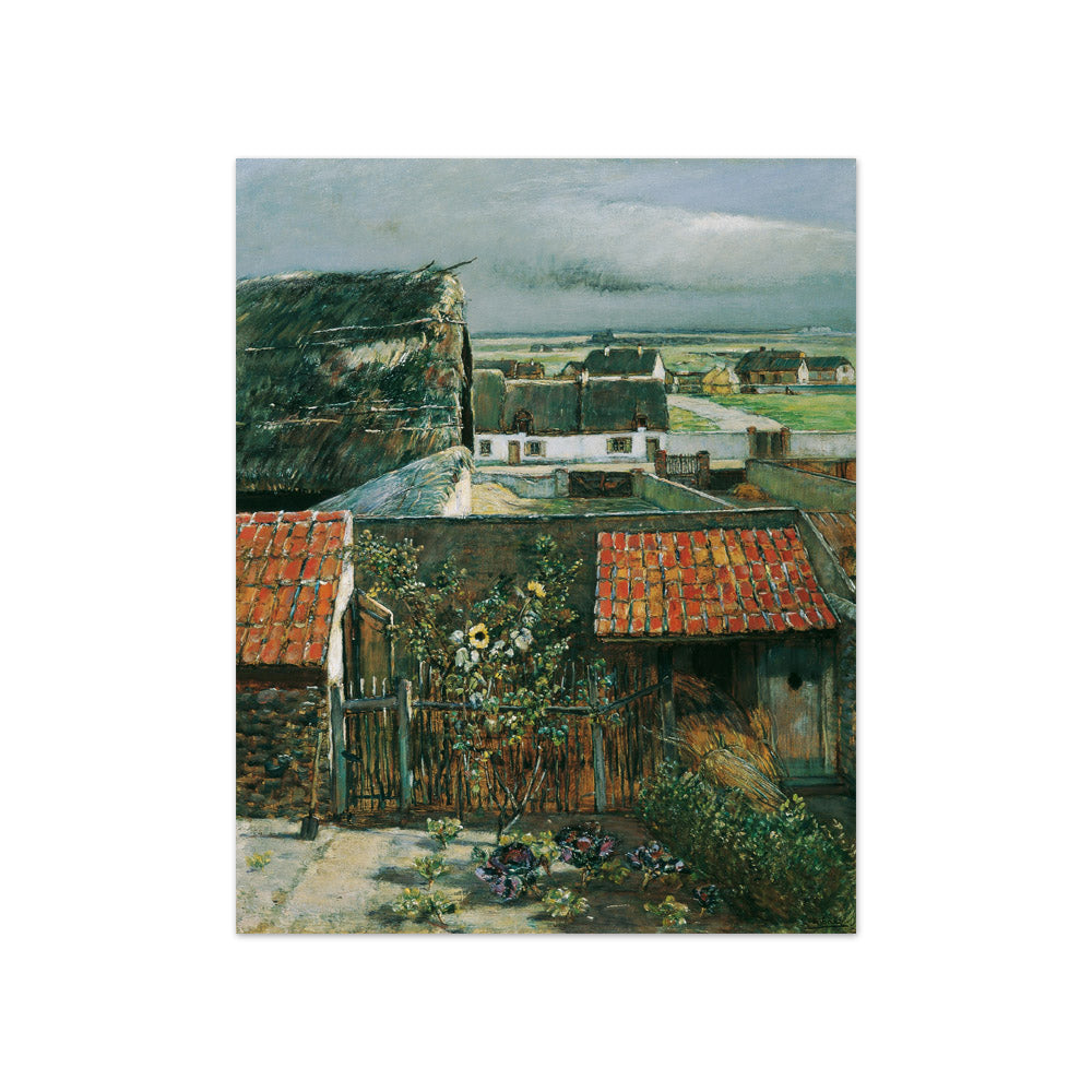 Breton landscape by Rudolf Ribarz - Compact / Full Bleed / No Frame