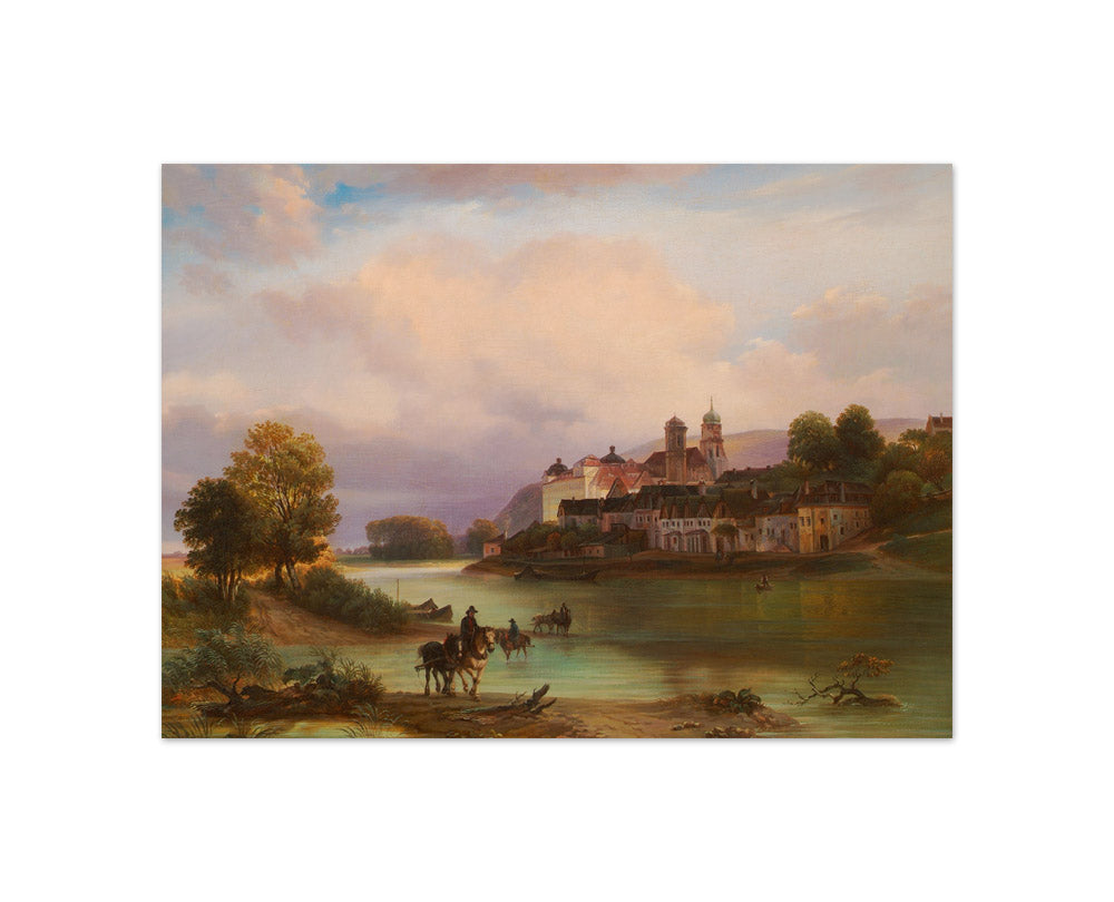 Abbey of Klosterneuburg by Josef Gerstmeyer - Compact / Full Bleed / No Frame
