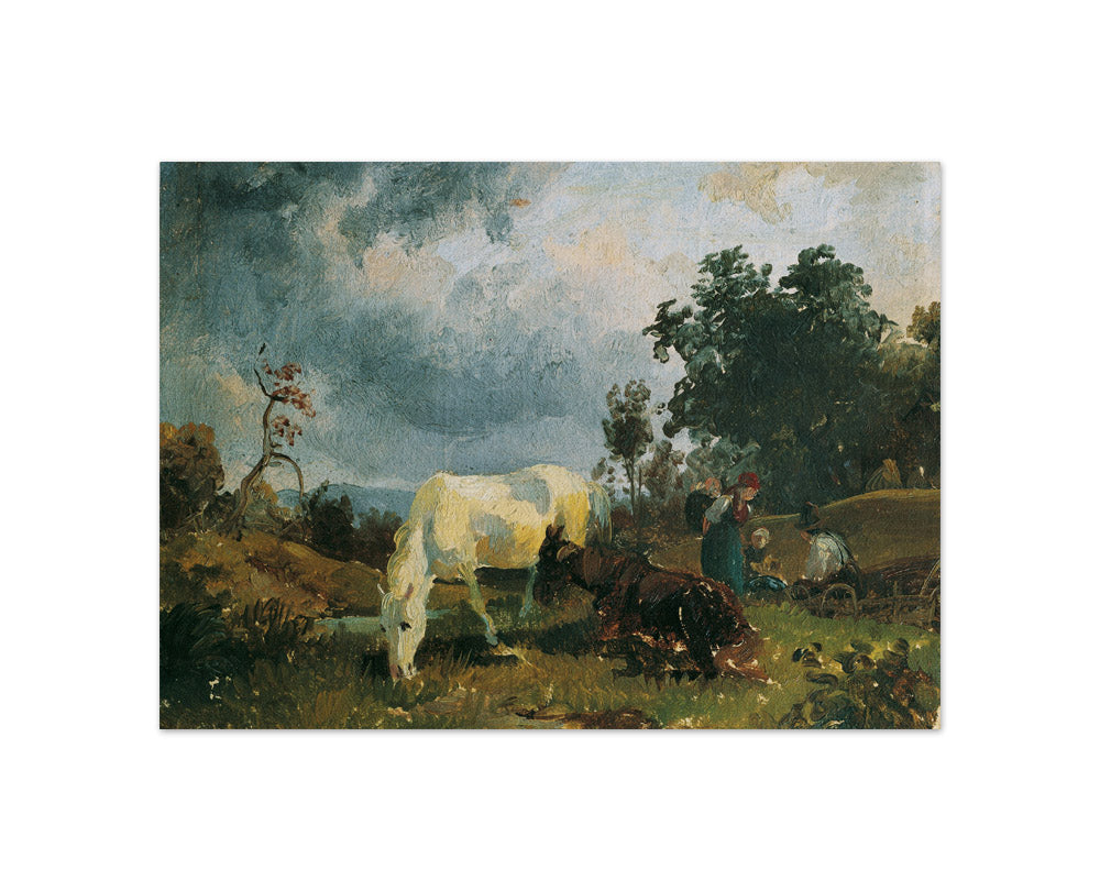 A Mold on the Heath by Friedrich August Mathias Gauermann - Compact / Full Bleed / No Frame