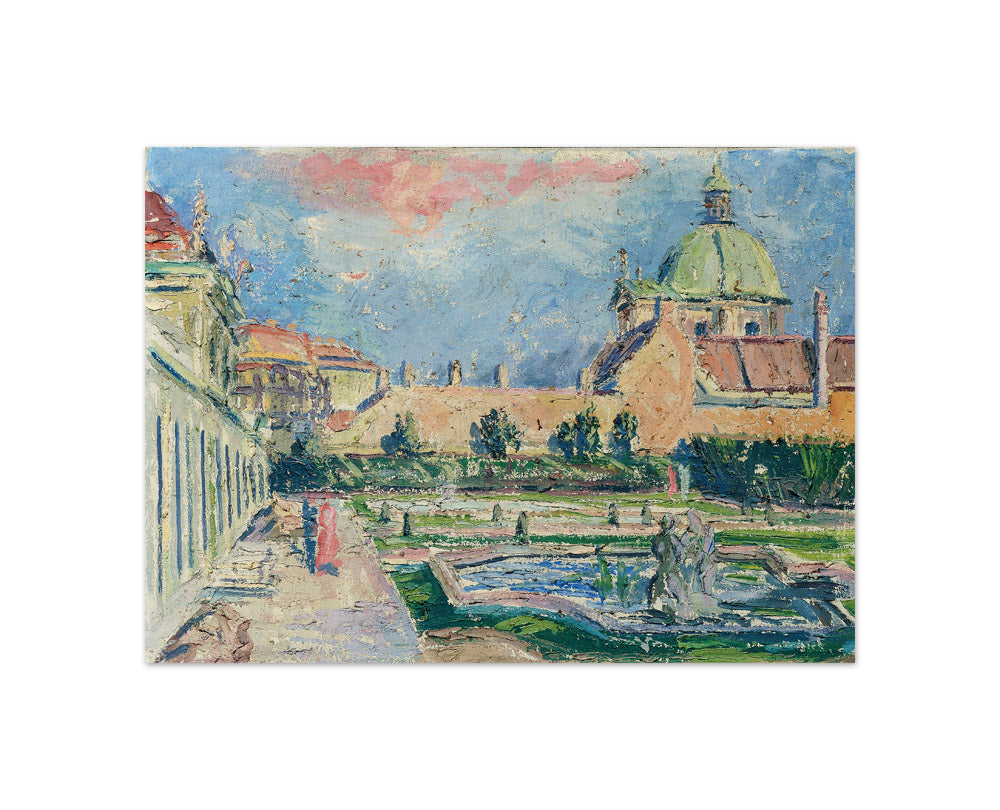Study of the Belvedere by Johann Laurer - Compact / Full Bleed / No Frame