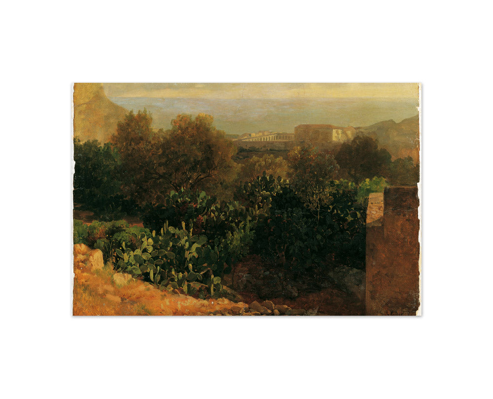 Southern Landscape with Cacti by Thomas Ender - Compact / Full Bleed / No Frame