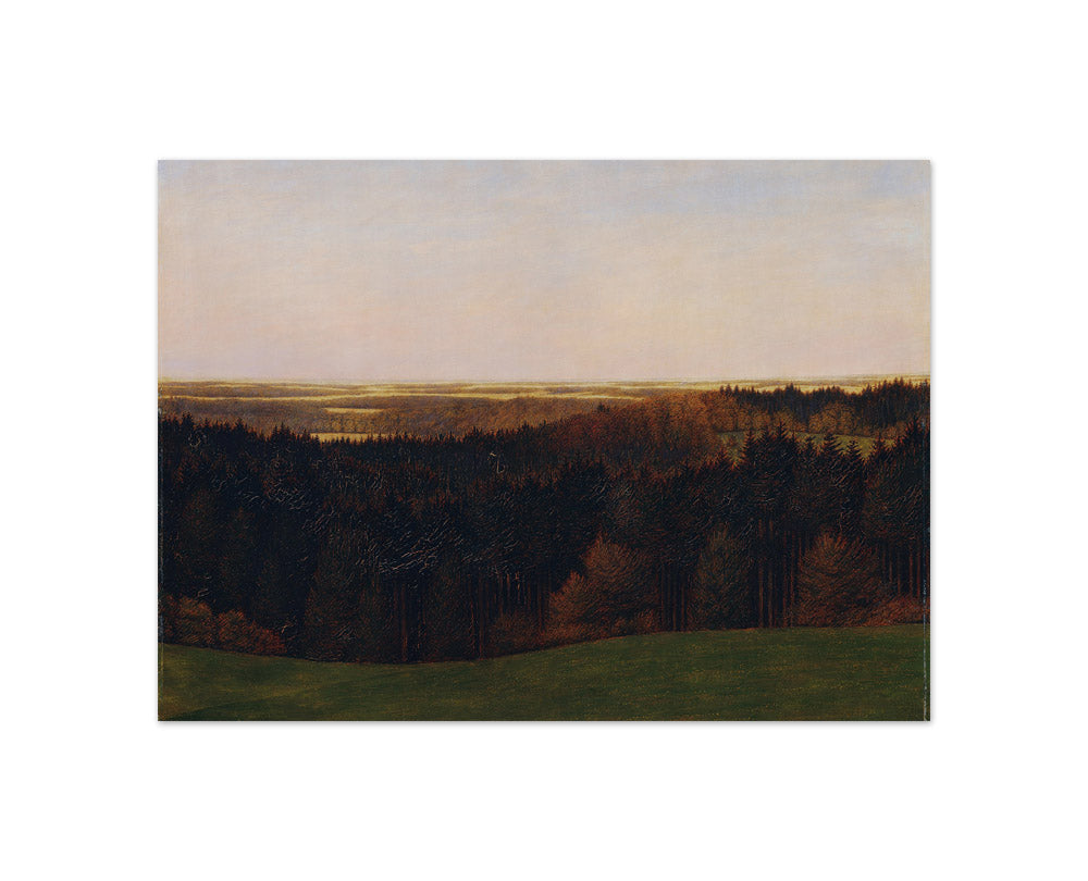 Above all peaks is calm by Karl Haider - Compact / Full Bleed / No Frame