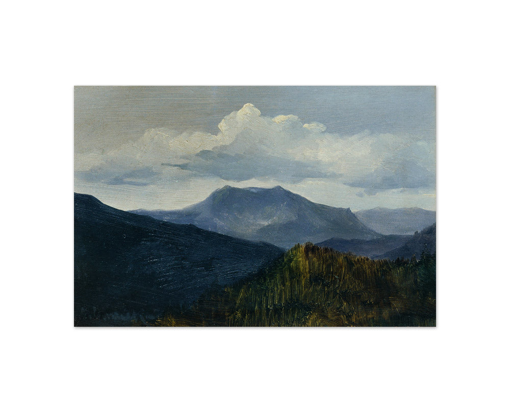 The Snow Mountain near Gutenstein by Anton Hlávacek - Compact / Full Bleed / No Frame
