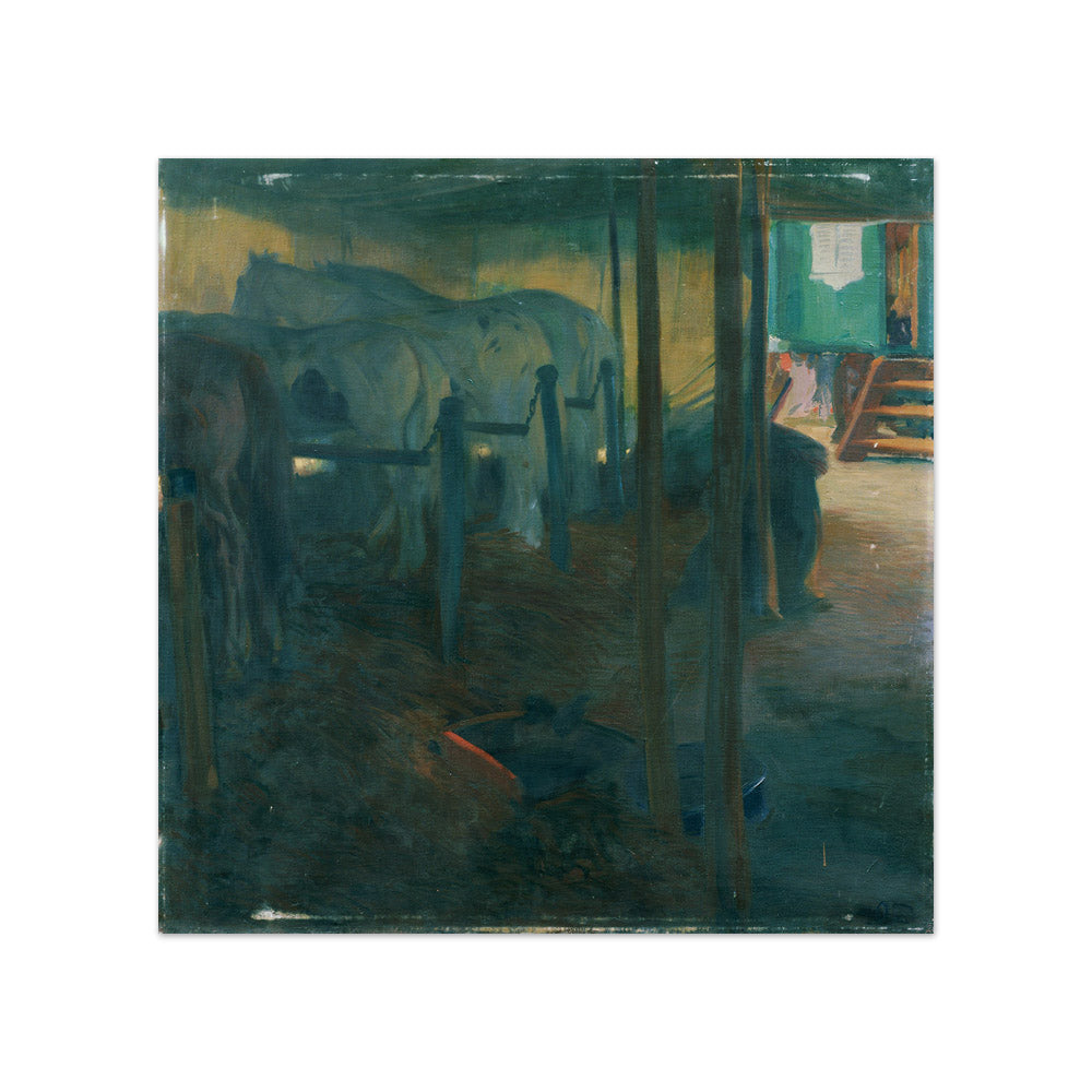 Circus Study (At the Lunge) by Otto Friedrich - Compact / Full Bleed / No Frame