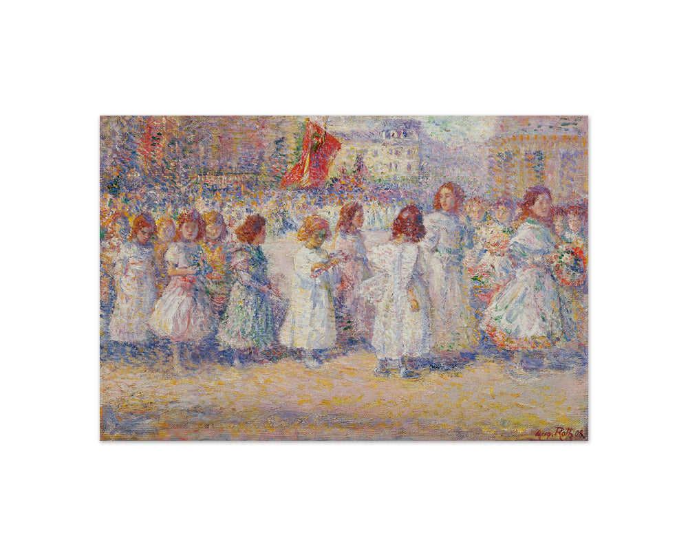 Corpus Christi procession by August Roth - Compact / Full Bleed / No Frame
