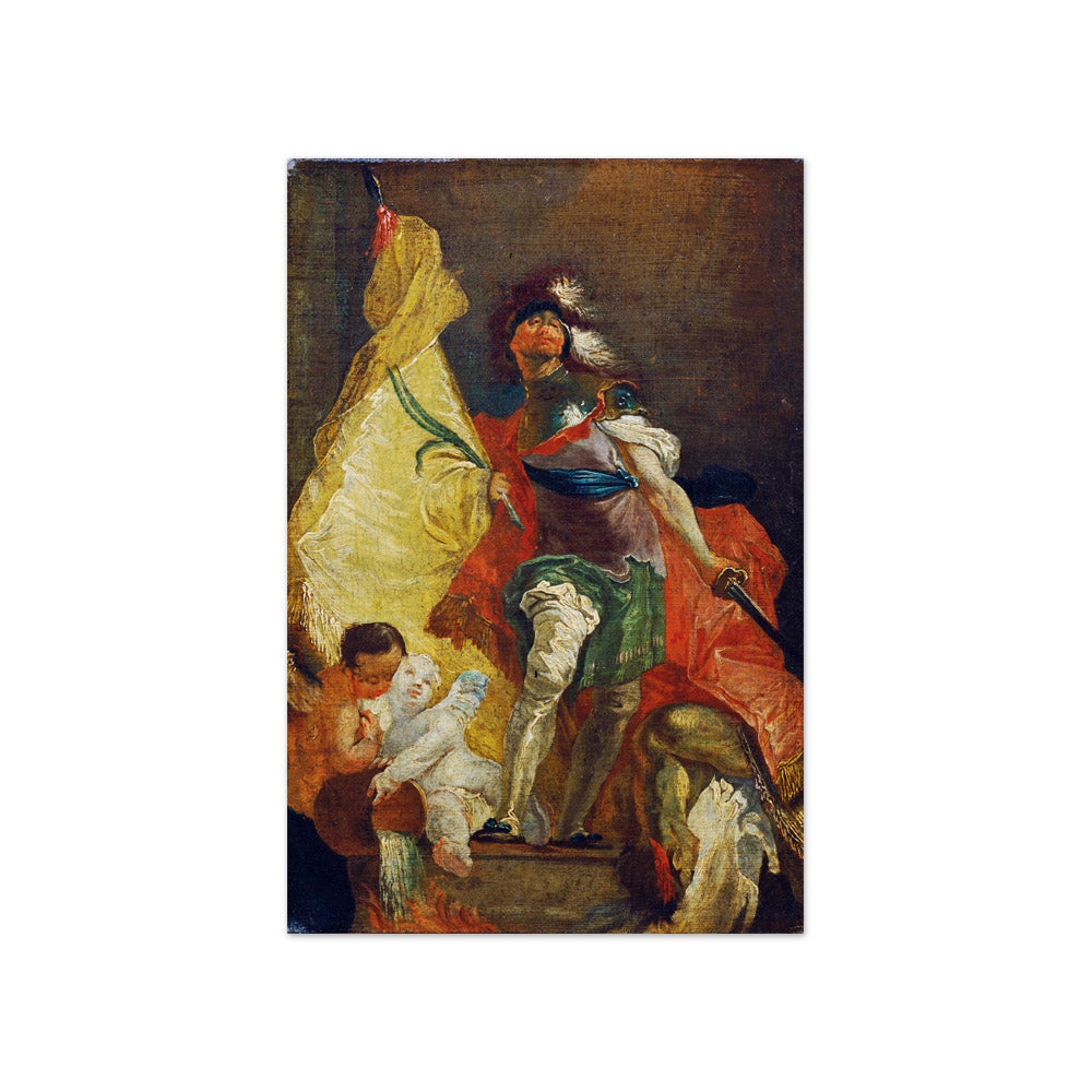 The Saint Florian by Unbekannter Künstler - Compact / Full Bleed / No Frame