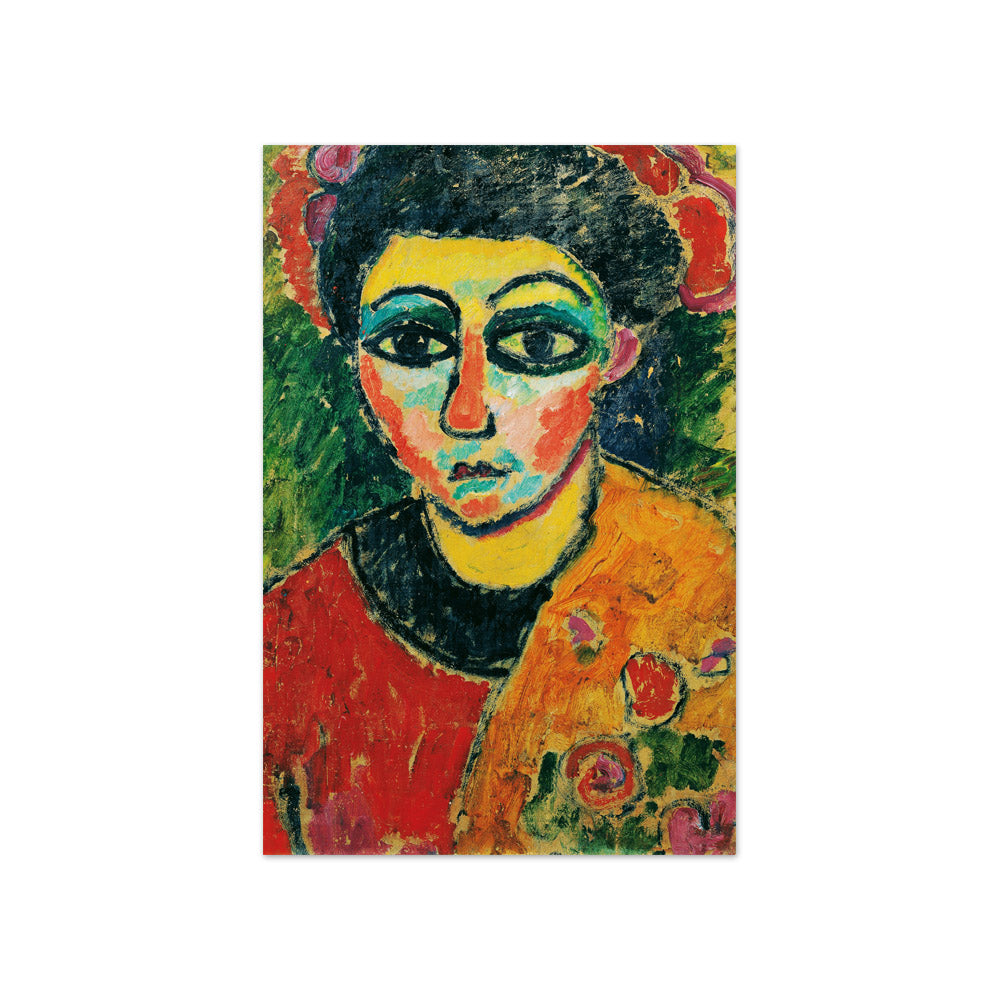 Portrait of a woman by Alexej von Jawlensky - Compact / Full Bleed / No Frame