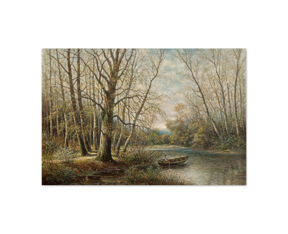 March meadows in spring by Franz Stephan Paschinger - Compact / Full Bleed / No Frame