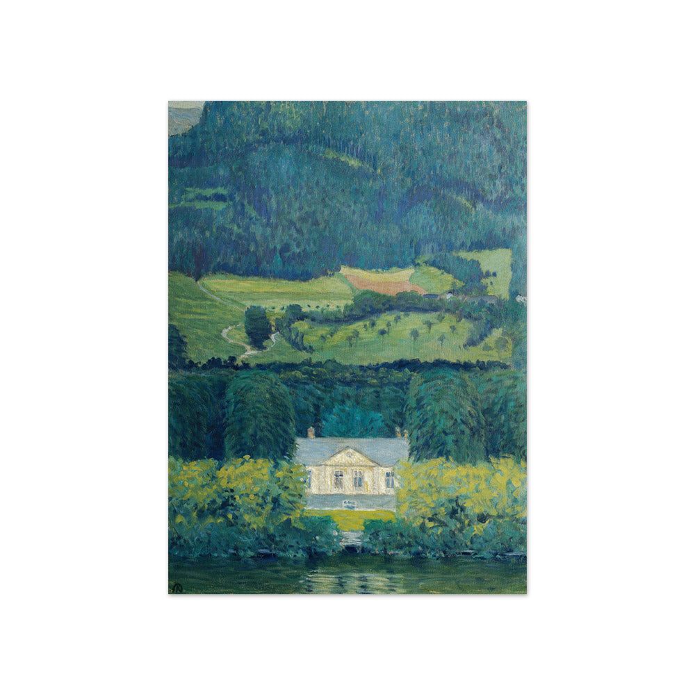 Country House by the Water by Koloman Moser - Compact / Full Bleed / No Frame