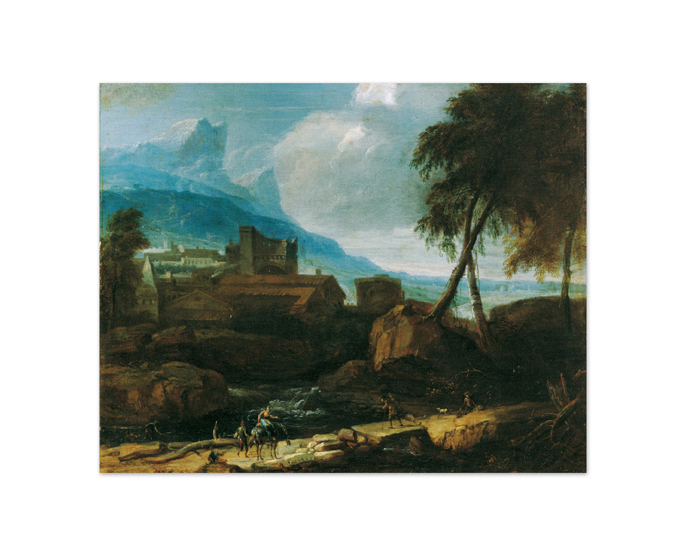 Ideal Landscape by David Richter the Elder - Compact / Full Bleed / No Frame