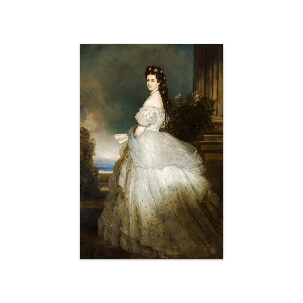 Empress Elisabeth by Franz Xaver Winterhalter - Compact / Full Bleed / No Frame