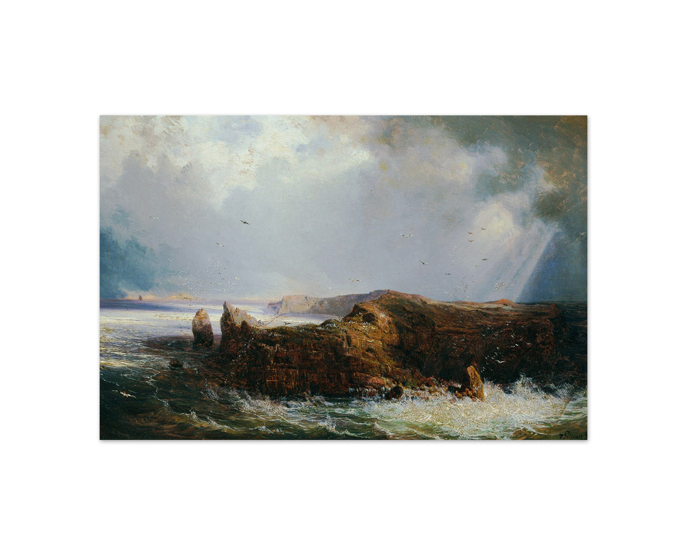 The Island of St. Paul in the Indian Ocean by Joseph Selleny - Compact / Full Bleed / No Frame