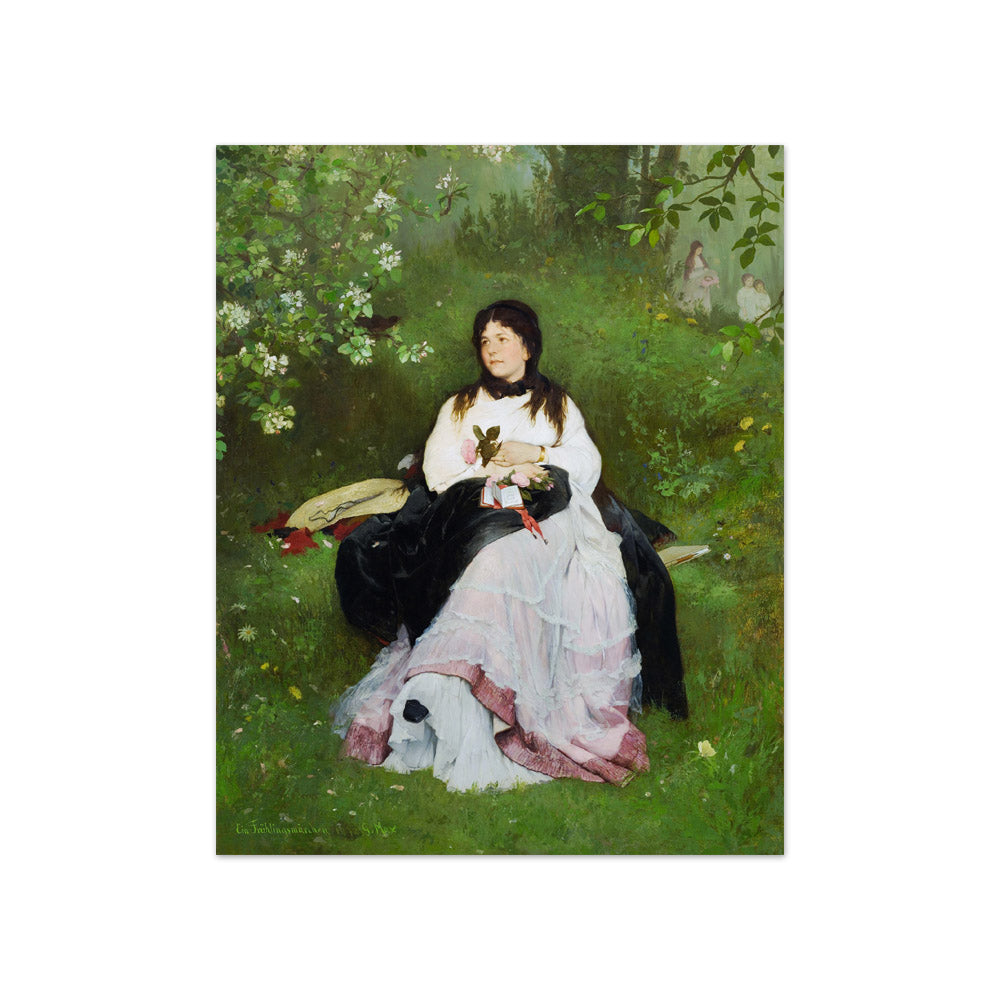 A Spring Tale by Gabriel von Max - Compact / Full Bleed / No Frame