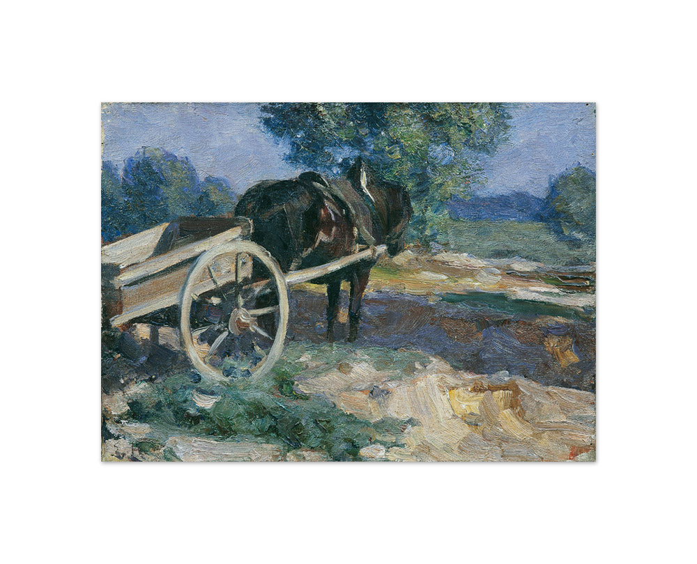 The Cart Horse by Emanuel Franz Hegenbarth - Compact / Full Bleed / No Frame