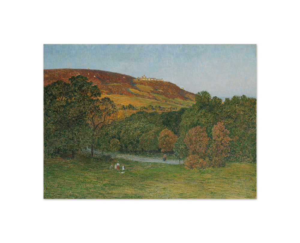 View from Cobenzl to Kahlenberg near Vienna by Maximilian Suppantschitsch - Compact / Full Bleed / No Frame