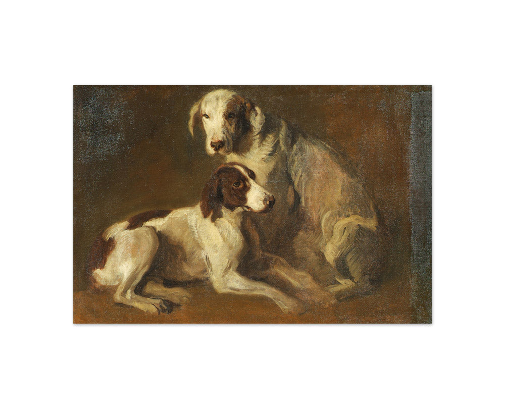 Dog Study by Piotr von Michalowski - Compact / Full Bleed / No Frame