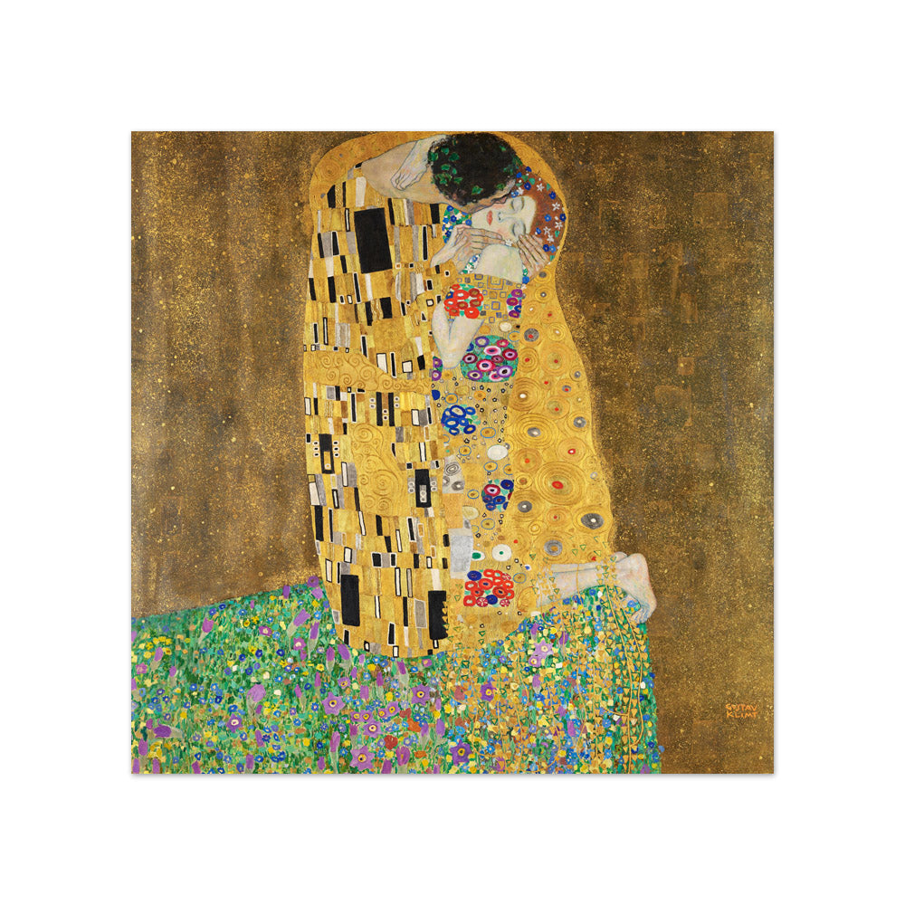 The Kiss (Couple in Love) by Gustav Klimt - Compact / Full Bleed / No Frame