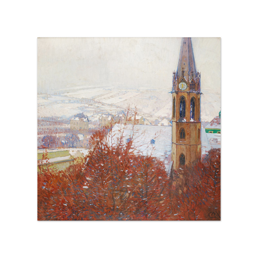 Holy City in the Snow by Carl Moll - Compact / Full Bleed / No Frame