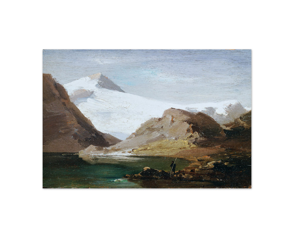 The Madatsch Glacier by Joseph Brunner - Compact / Full Bleed / No Frame