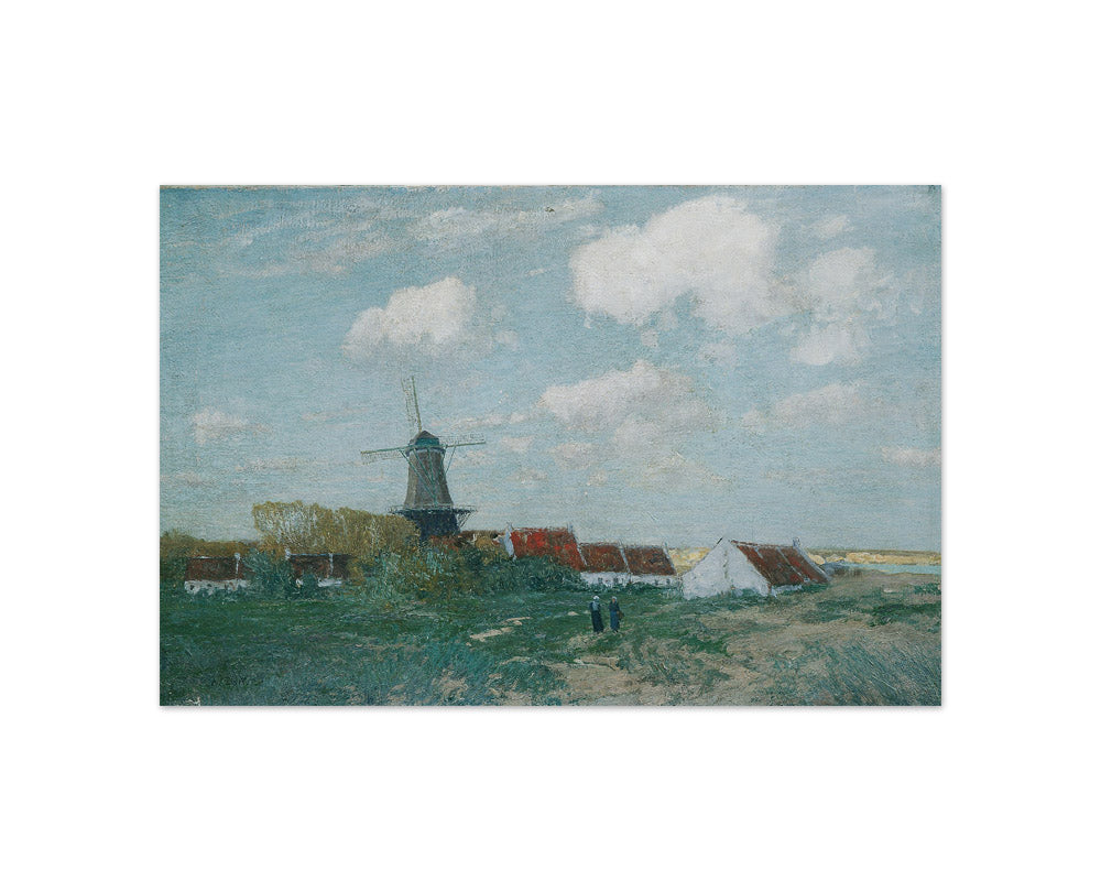 Village on the Dune by Alfred Zoff - Compact / Full Bleed / No Frame