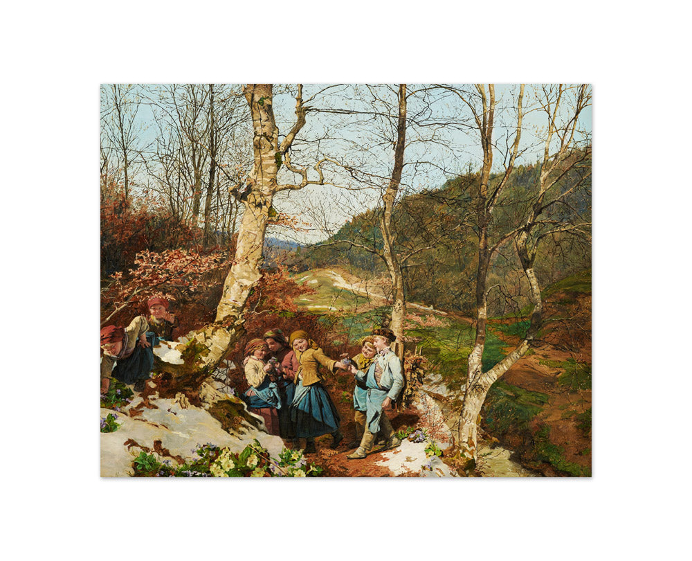 Early Spring in the Vienna Woods by Ferdinand Georg Waldmüller - Compact / Full Bleed / No Frame