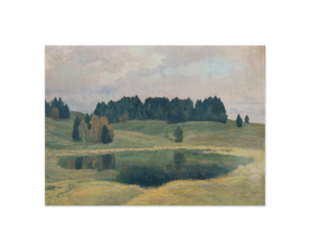 Evening at Mittenwald Lake by Mathilde Sitta-Allé - Compact / Full Bleed / No Frame