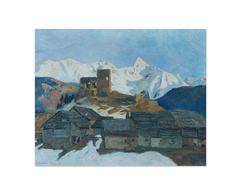 Winter in Ladis (Tyrol) by Mathilde Sitta-Allé - Compact / Full Bleed / No Frame