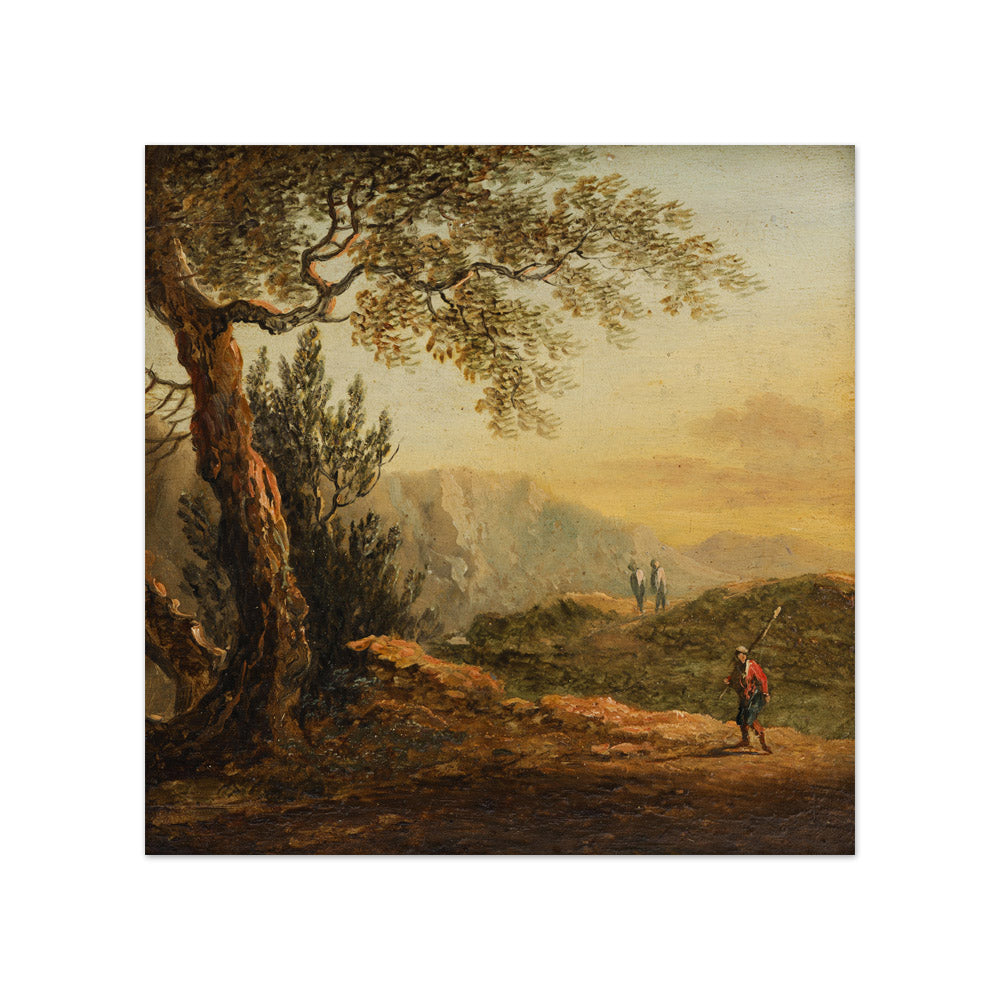 Mountain landscape by Johann Josef Schindler - Compact / Full Bleed / No Frame