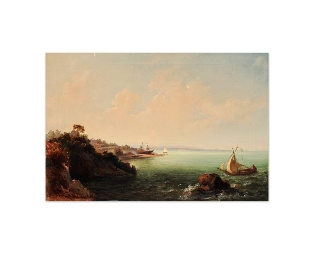 Rocky Coasts and Sailboats by Carlo Brioschi - Compact / Full Bleed / No Frame