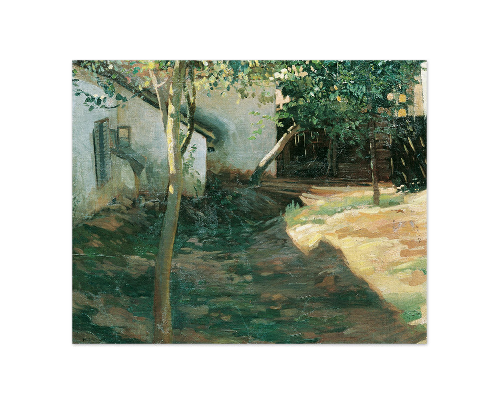 In the Plum Garden (Waldviertel) by Hubert Landa - Compact / Full Bleed / No Frame