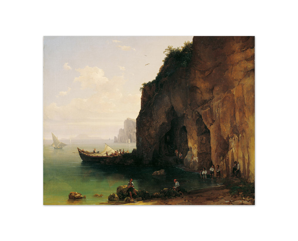 Coast of Sorrento by Thomas Ender - Compact / Full Bleed / No Frame