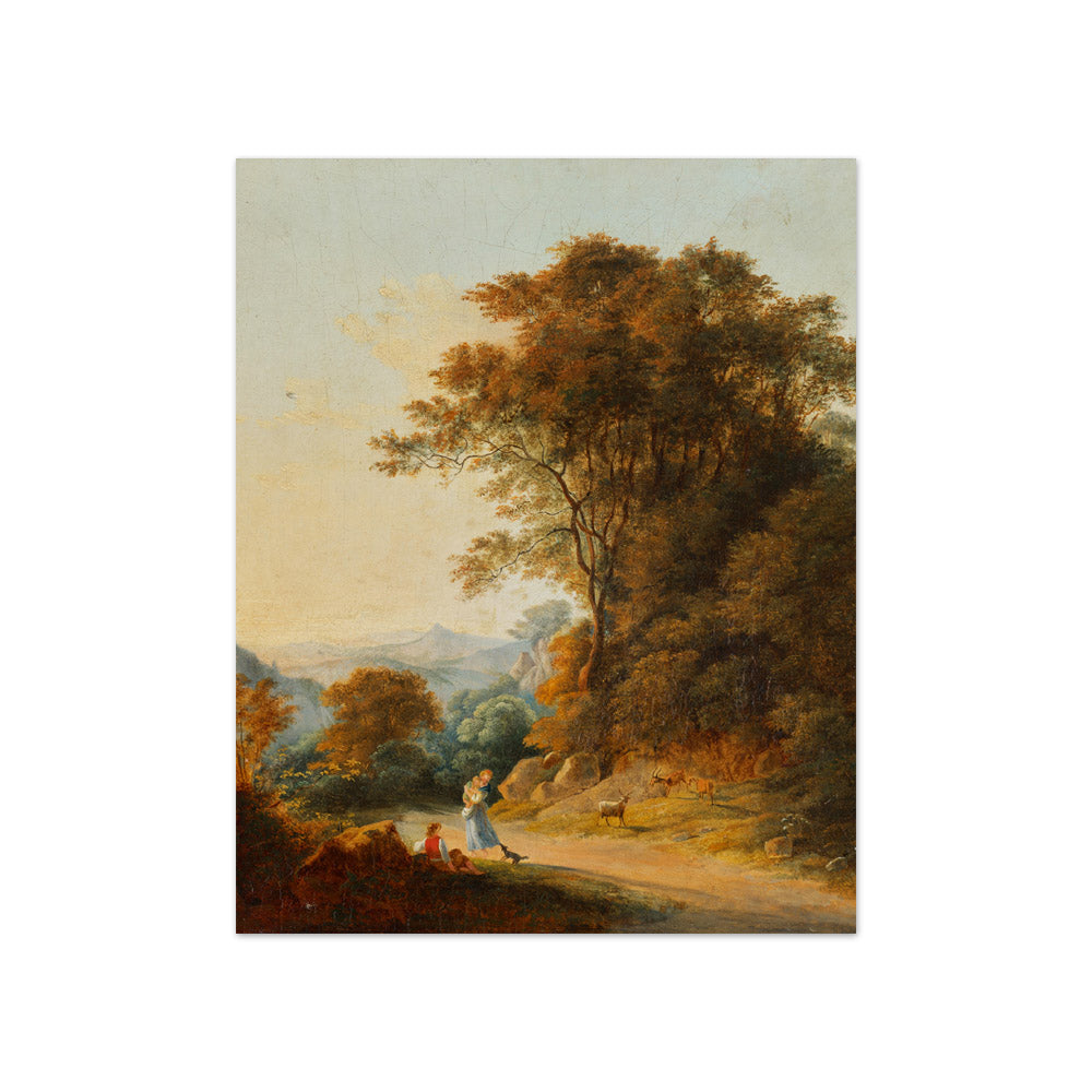 Landscape by Károly Markó the Elder - Compact / Full Bleed / No Frame