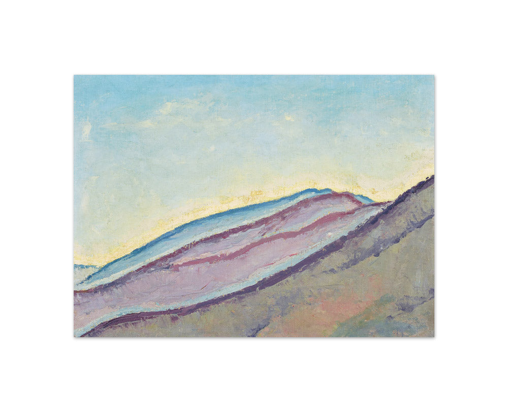 Mountain slopes by Koloman Moser - Compact / Full Bleed / No Frame