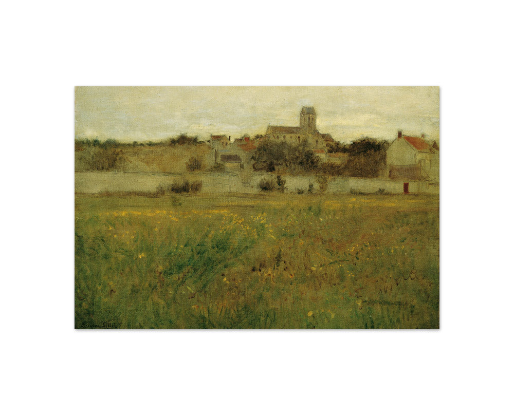 View of Auvers-sur-Oise by Eugen Jettel - Compact / Full Bleed / No Frame