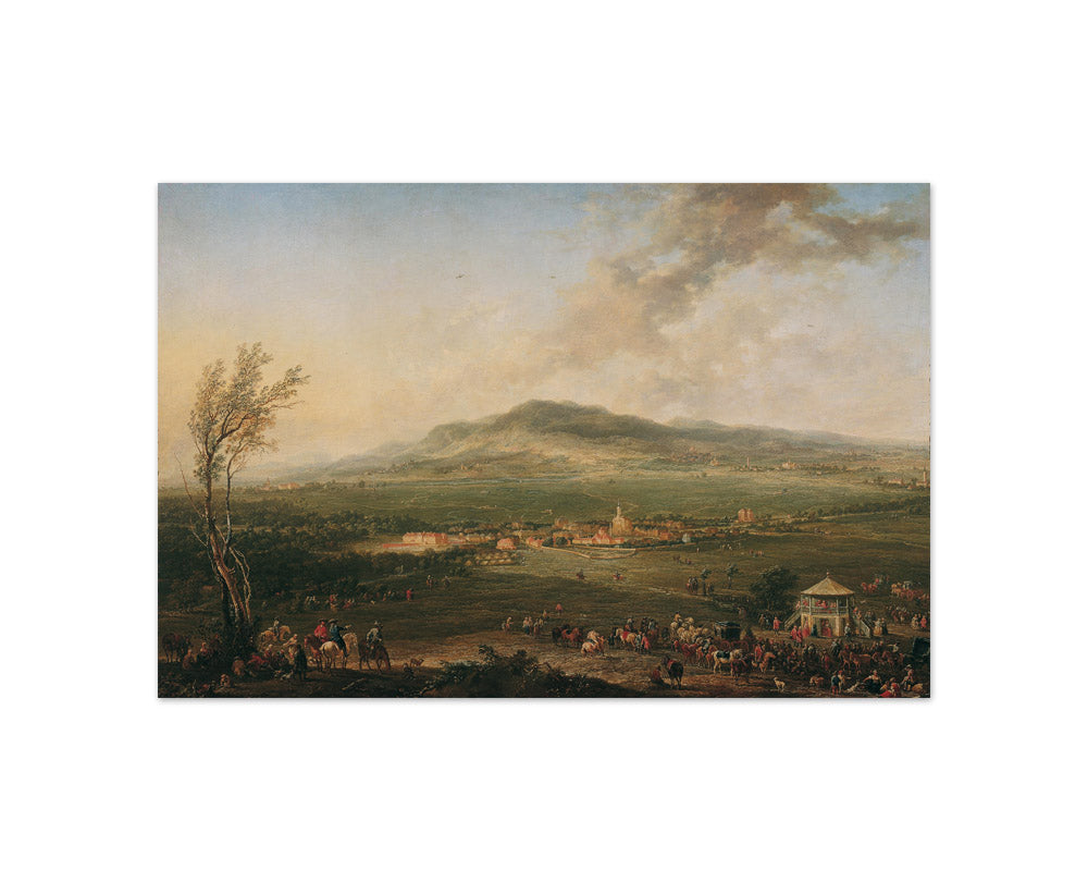 Laxenburg from the Lusthaus on Hanawiese towards Mödling by Johann Christian Brand - Compact / Full Bleed / No Frame