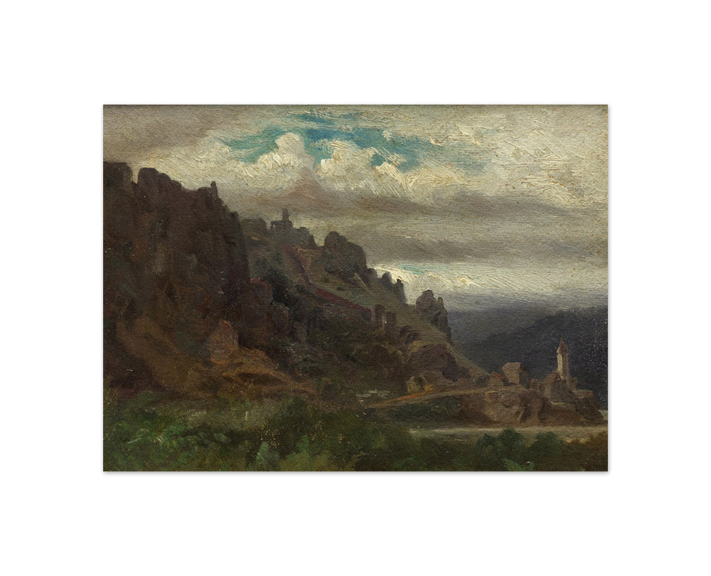 View of Dürnstein by Leopold Till - Compact / Full Bleed / No Frame