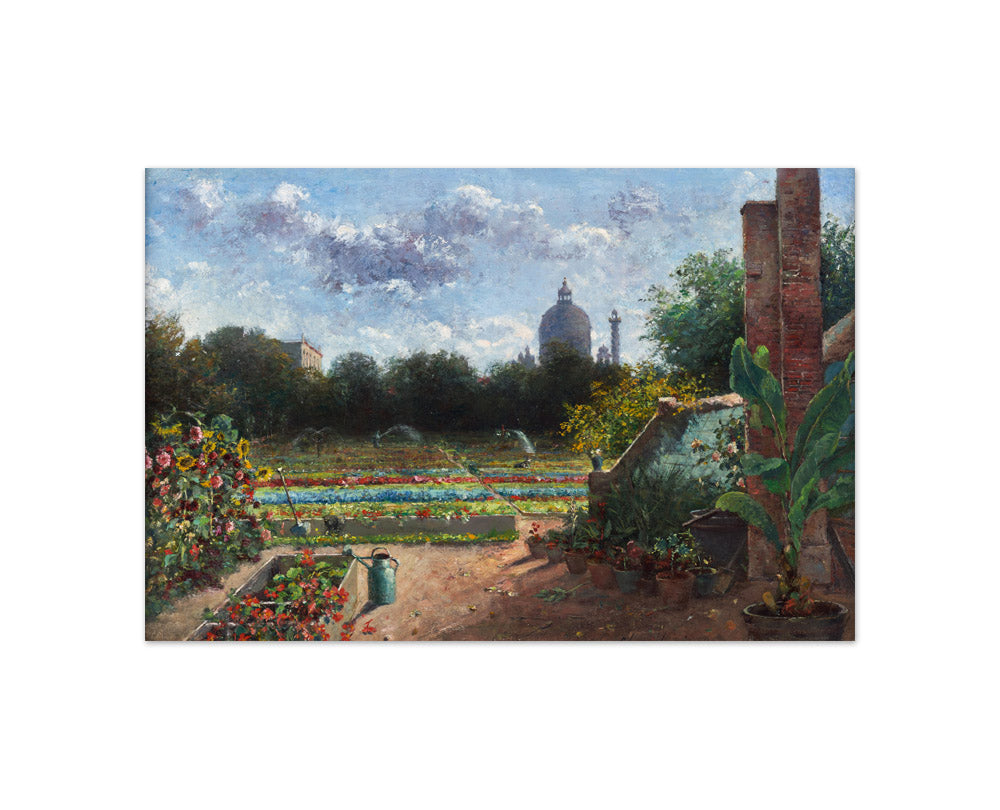 The Botanical Garden in Vienna by Hermine Lang-Laris - Compact / Full Bleed / No Frame