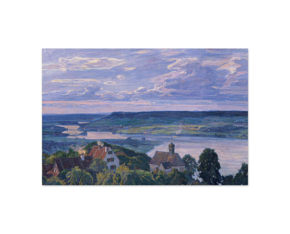 Klingenzell on the Rhein by Ferdinand Kruis - Compact / Full Bleed / No Frame